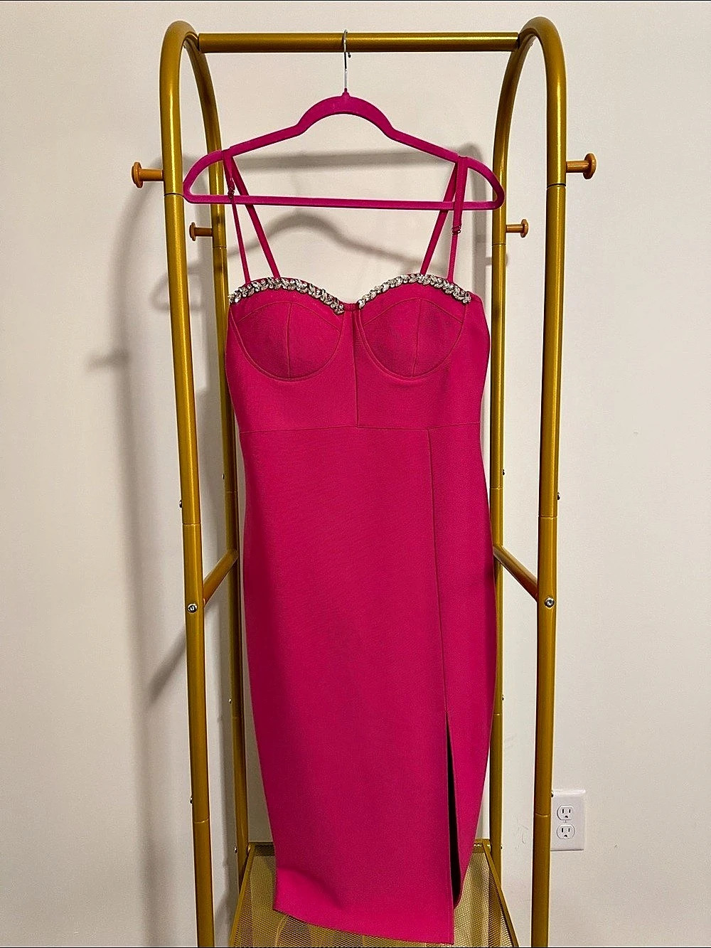 Pink Embellished Dress